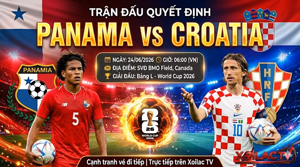 Nhận định Panama vs Croatia (06h00 ngày 24/06/2026): Bản lĩnh châu Âu lên tiếng